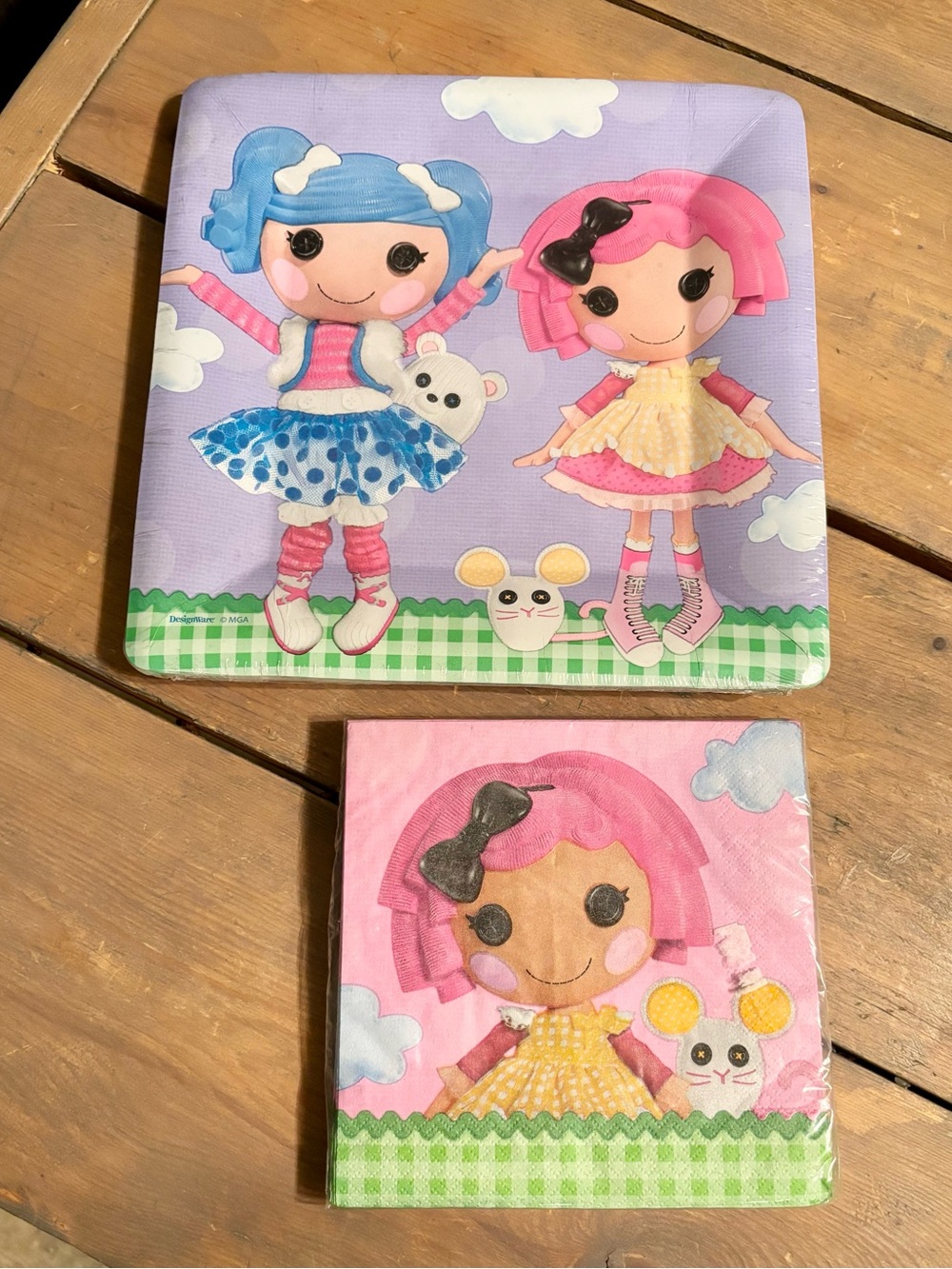 Lalaloopsy Doll Party Supplies Plates and Napkins